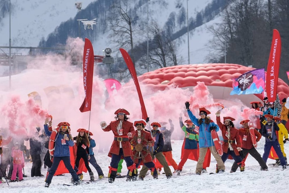 Фестиваль BoogelWoogel собрал в Сочи 25 тысяч лыжников и сноубордистов МиР