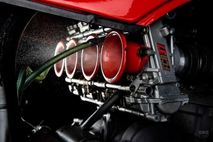 Top Gun Kawasaki GPZ900R хот-род из Италии   Интересное