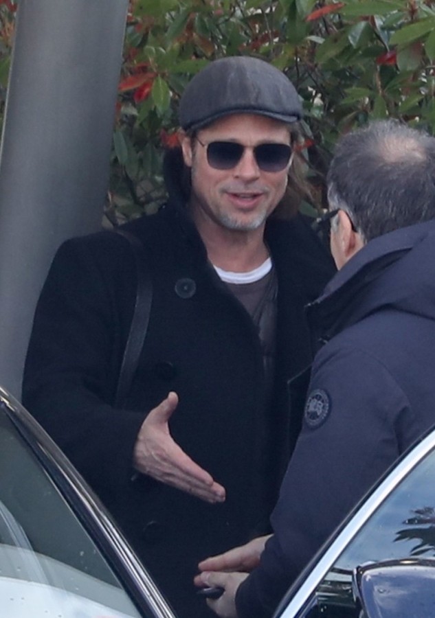 Брэд Питт в Париже brad pitt