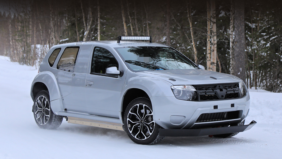 Электрокар Dacia Duster проторит дорогу таинственной модели авто,мото,техника, Авто и мото