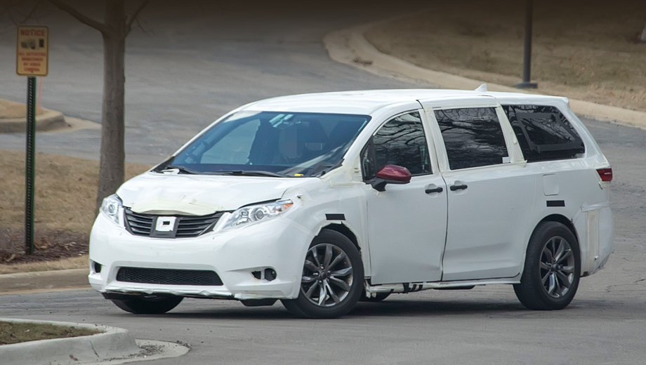Минивэн Toyota Sienna извлечёт пользу из архитектуры TNGA авто,мото,техника, Авто и мото