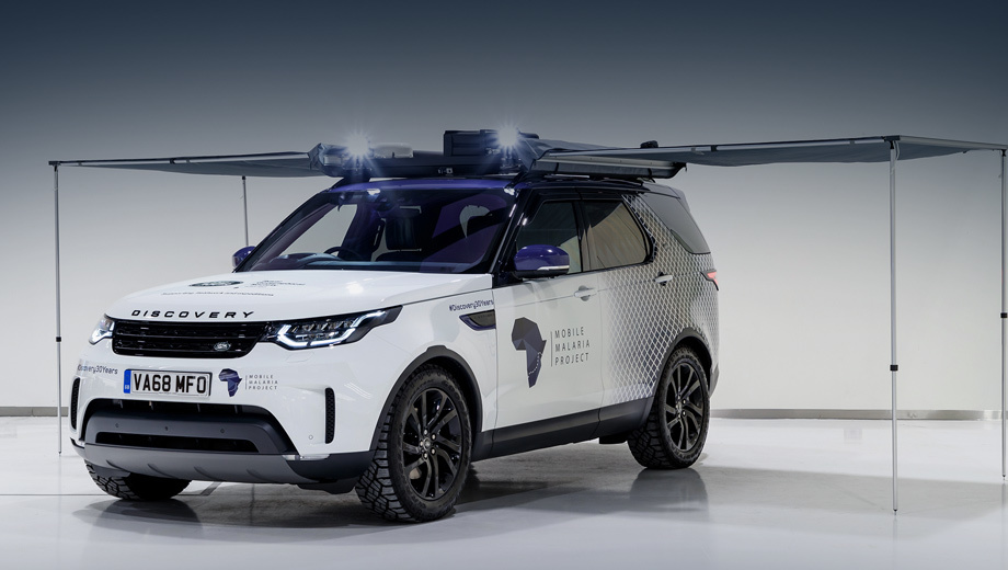 Отделение SVO снарядило Land Rover Discovery в Африку авто,мото,техника, Авто и мото
