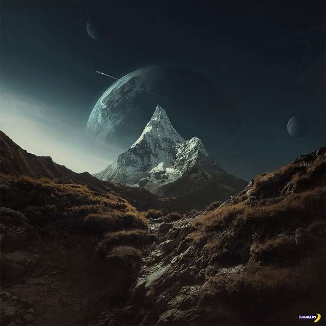 Рисует Michal Karcz Интересное
