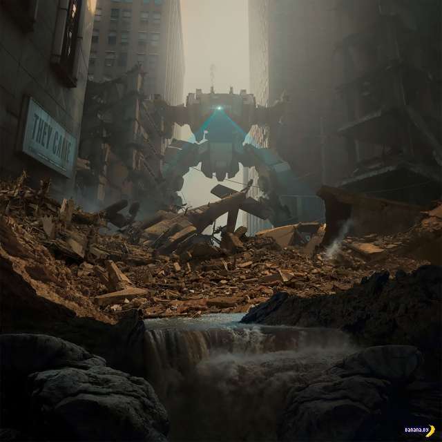 Рисует Michal Karcz Интересное