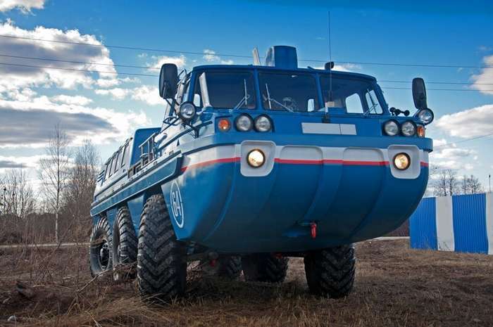 Мы в воде ледяной не плачем: ЗИЛ-49061 «Синяя Птица»   авто