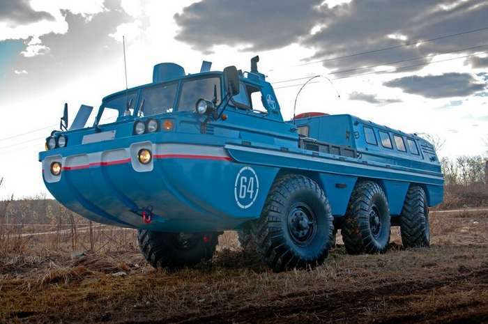 Мы в воде ледяной не плачем: ЗИЛ-49061 «Синяя Птица»   авто
