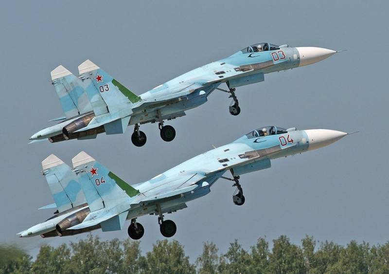 Пара Су-27 отогнала американский бомбардировщик B-52H от границ России новости,события, политика