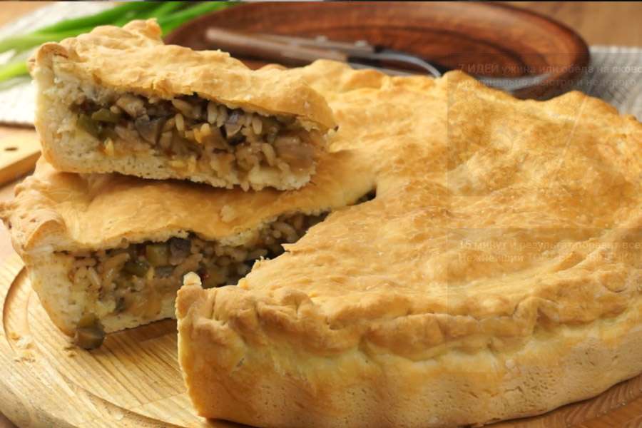 Постный пирог рассольник - даже дети полюбили своими руками