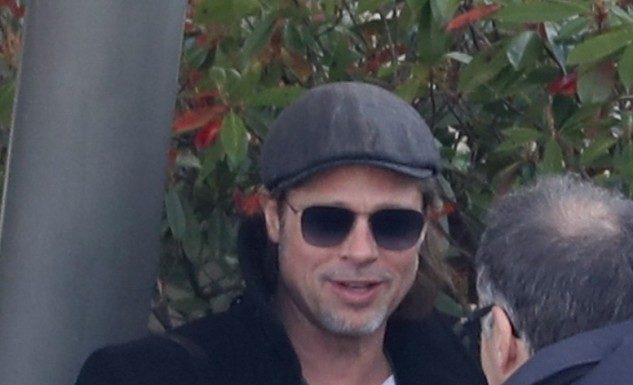 Брэд Питт в Париже