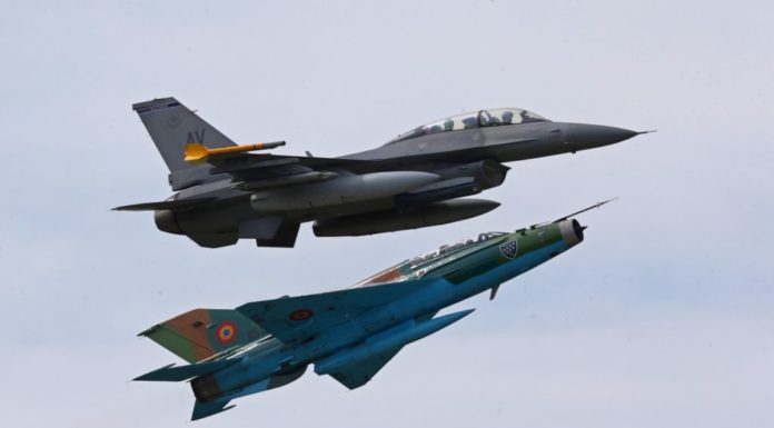 ВПС Румунії переходять з Міг-21 на F-16