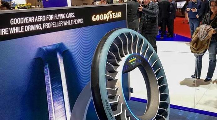 Goodyear запропонувала поєднати колеса і повітряні гвинти у літаючих машин