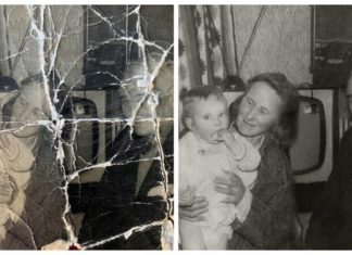 Відновлені сімейні фотографії: до і після