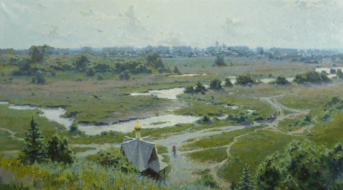 Художник Андрій Жилов. Край мій березовий