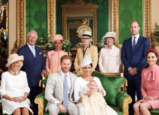 Меган Маркл і принц Гаррі хрестили сина