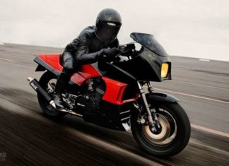 Top Gun Kawasaki GPZ900R хот-род з Італії