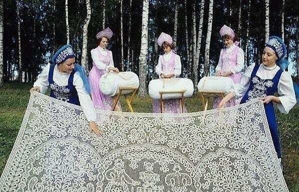 Красота вологодского кружева.