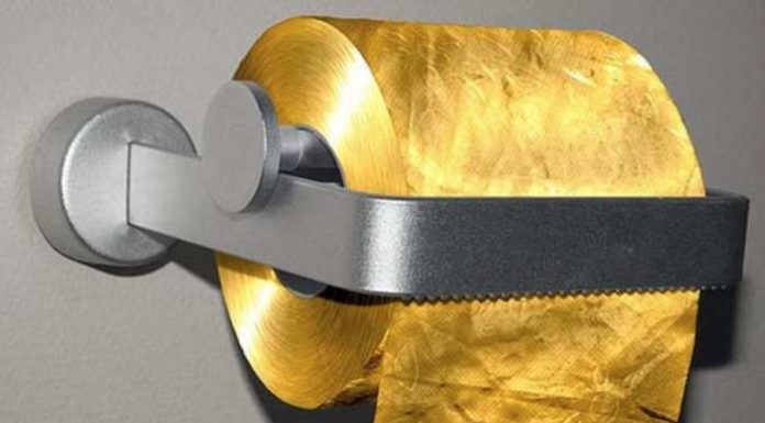 Туалетний папір із золота та інші дорогі дрібнички