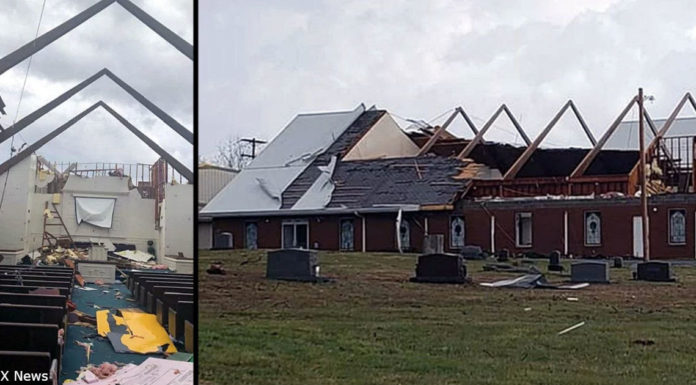 40 дітей співали «Ісус любить нас», коли торнадо зривало дах з церкви…
