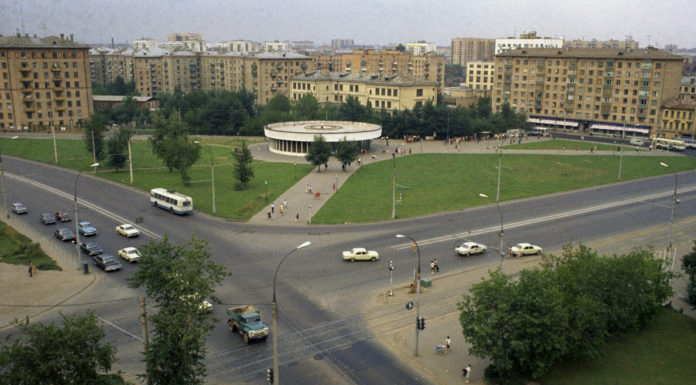 Москва. Краснопресненська застава, 1974 рік