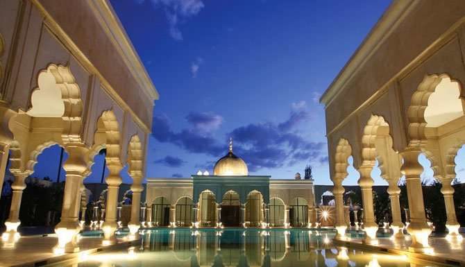 Екстравагантний готель Palais Namaskar в Марракеші