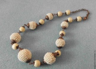 Обвязуємо намистину бісером: майстер-клас