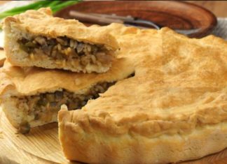 Пісний пиріг розсольник – навіть діти полюбили