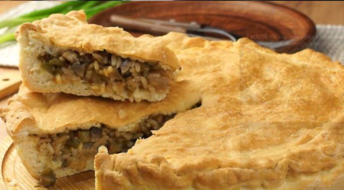 Пісний пиріг розсольник – навіть діти полюбили