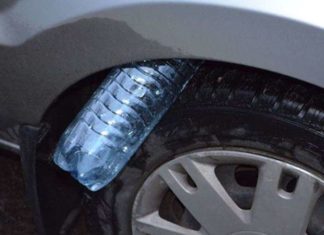 Чому треба насторожитися водіям, які побачили пластикову пляшку біля колеса