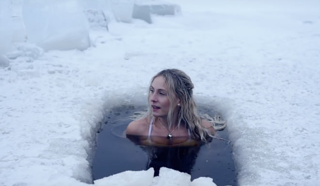 Ранкова зарядка по-шведськи: крижана ополонку