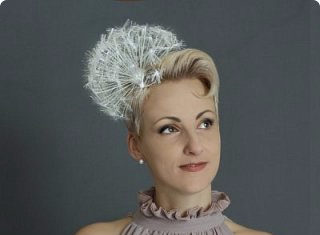 Оригінальна шпилька-кульбаба: майстер-клас