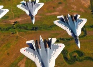 ВПС США зімітують винищувач Су-57