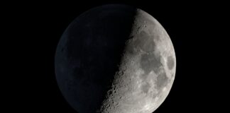 Місячні кратери: посібник для першої чверті Місяця