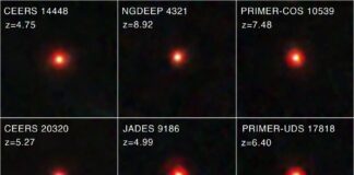 Ранні галактики можуть містити менш масивні чорні діри, ніж вважалося раніше