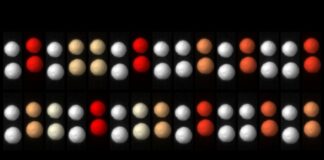 Cristal temporel classique créé avec du son et de la mousse de polystyrène