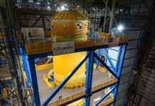 Ракета для Artemis 3 зібрана для критичного тесту на орбіті Землі у 2027 році