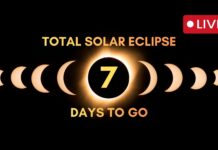 Eén week tot de totale zonsverduistering van 12 augustus 2026: waar u deze kunt bekijken en hoe u zich kunt voorbereiden